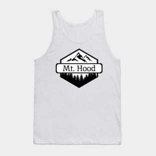 Mt. Hood Oregon Mountains and Trees Tank Top